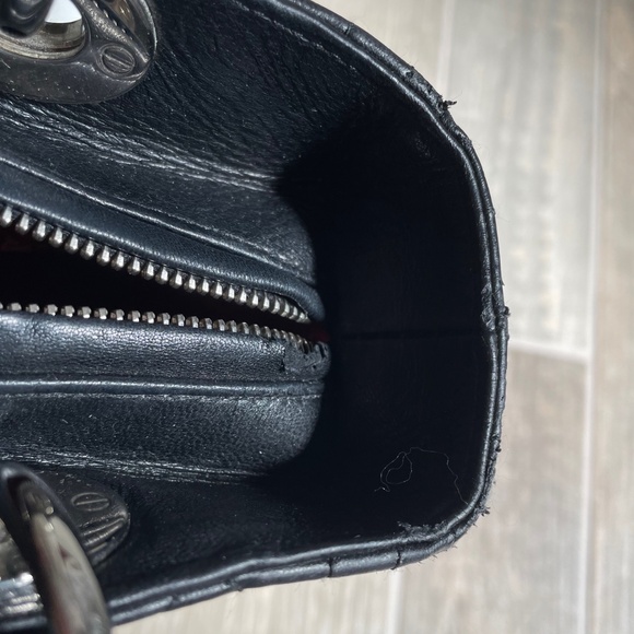 CHRISTIAN DIOR Black Medium Cannage Lady Dior Bag - Picture 11 of 15